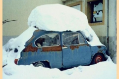 Fiat 600 helado